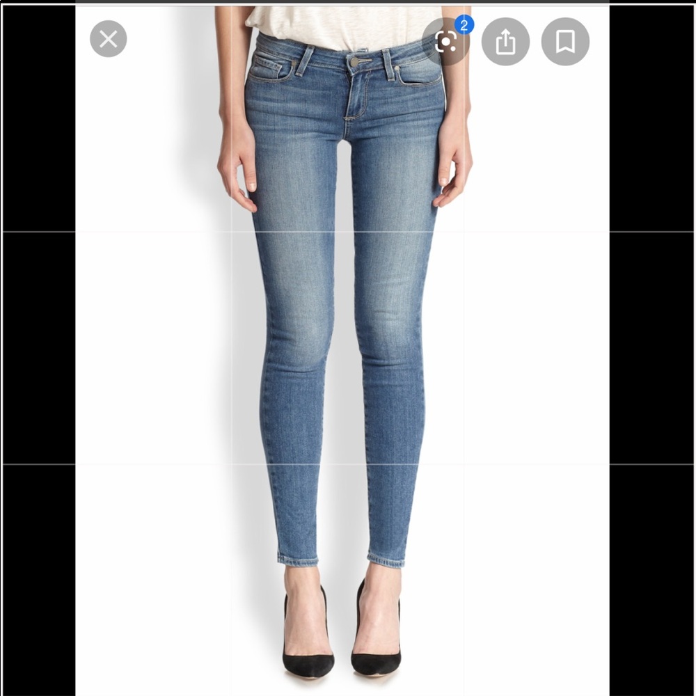 PAIGE Verdugo skinny ankle jeans